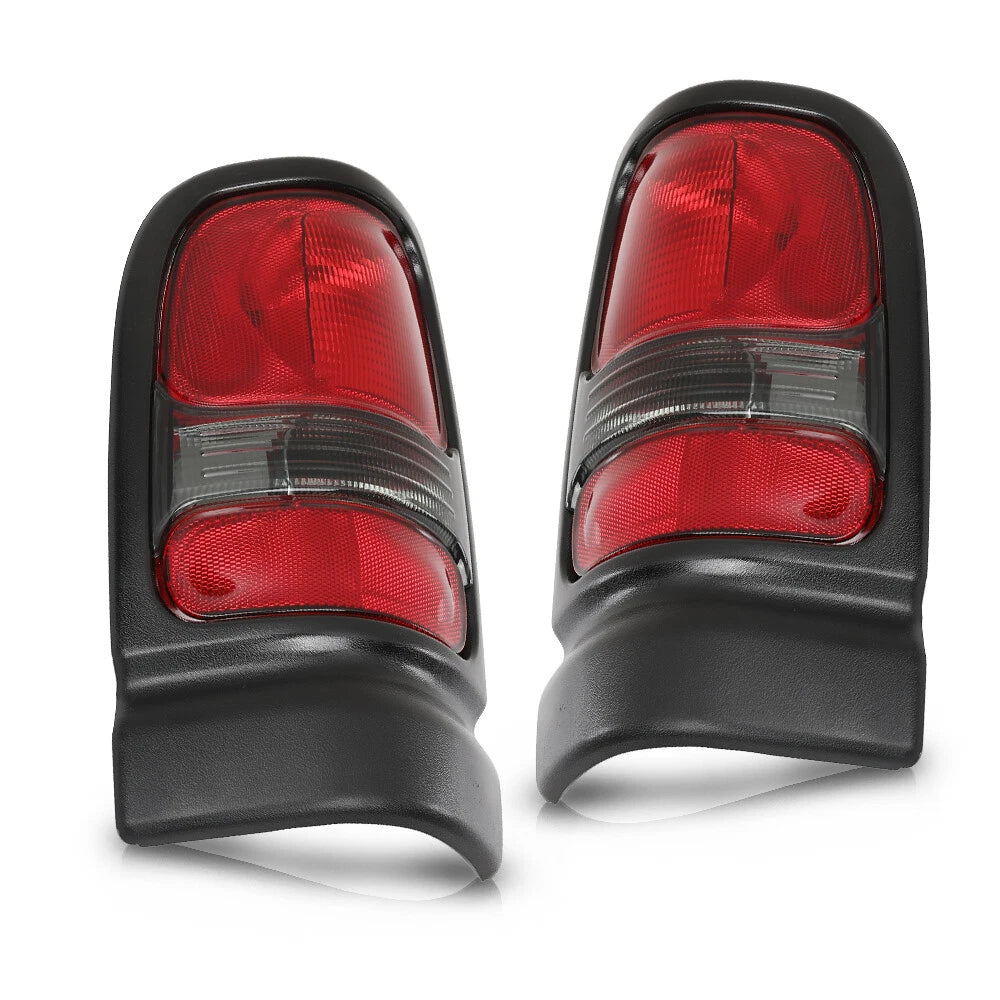Red Smoke Tail Lights for Dodge Ram 1500 2500 3500 (1994–2002)