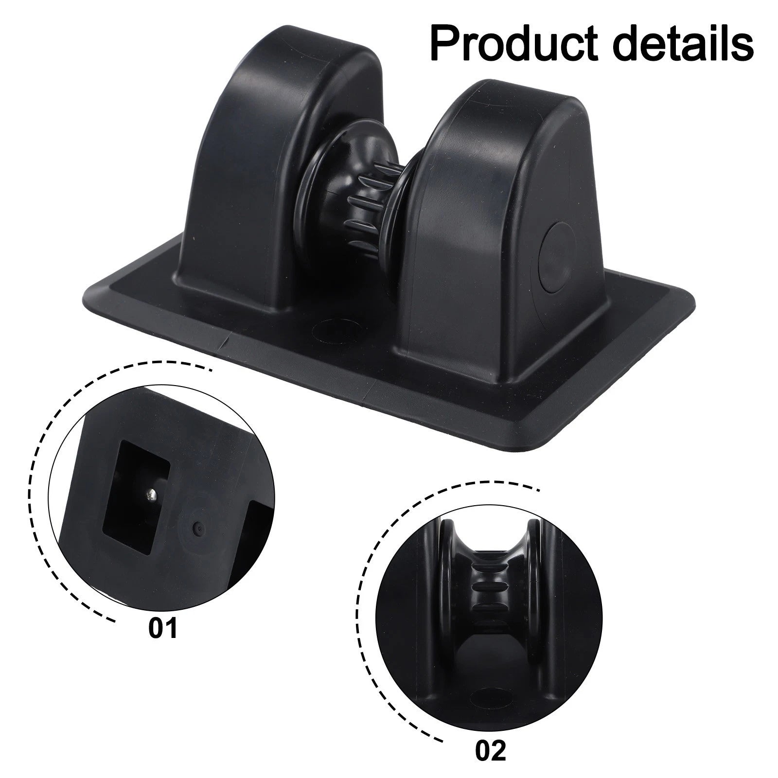 Anchor Retraction Fastener for Boat Anchor Rack Wheel (Universal)