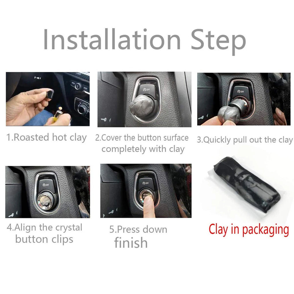 Engine Start Stop Switch Button for BMW E90 (2006–2012)