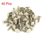 40pcs Plastic Bolt Rivets Fastener Clips for Toyota 