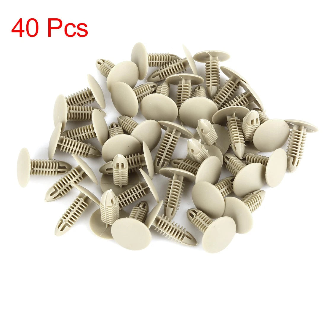 40pcs Plastic Bolt Rivets Fastener Clips for Toyota 