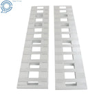 Set of 2 Aluminum Trailer Ramps for Car ATV Truck 72" x 14"
