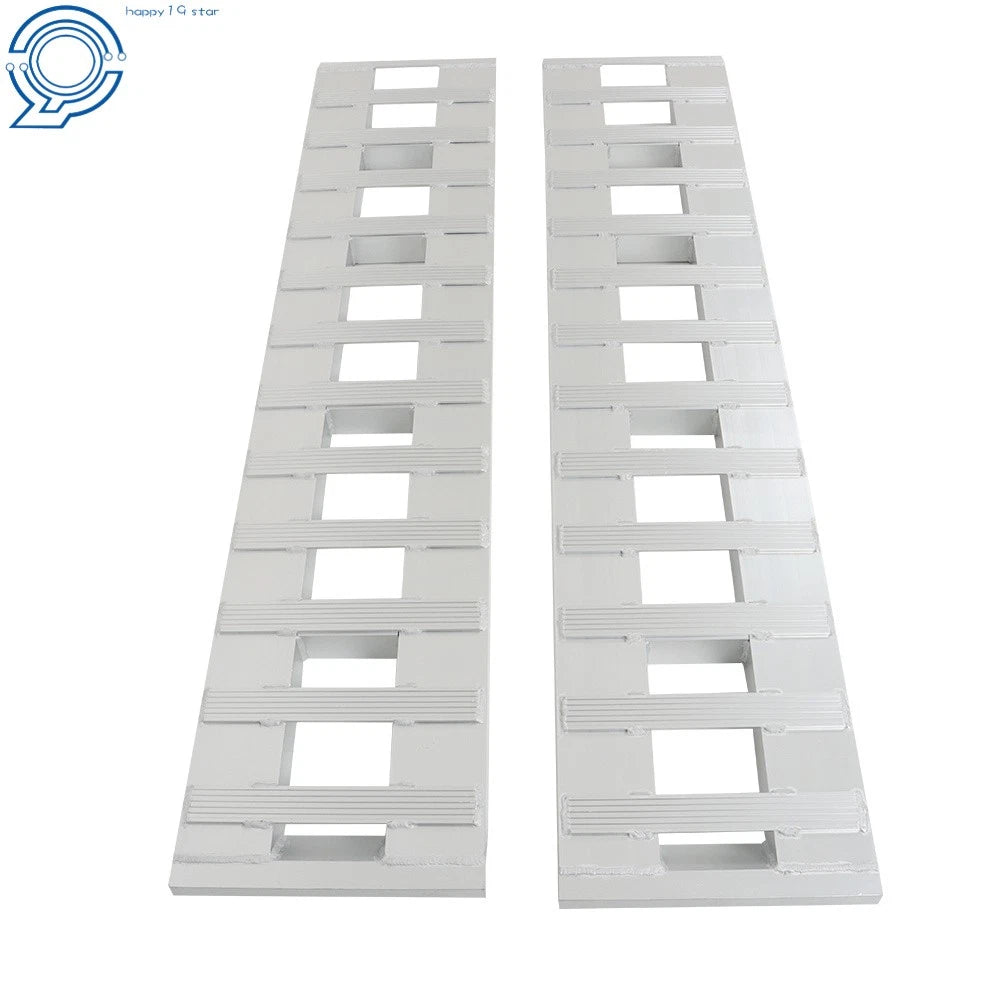 Set of 2 Aluminum Trailer Ramps for Car ATV Truck 72" x 14"