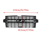 Chrome Front Upper Grille for Chevrolet Silverado 1500 (2019-2021)