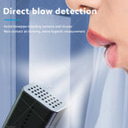 LCD Breathalyzer for Professional Grade Accuracy (Portable Alcohol Tester)