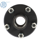 Trailer Hub Kit Assembly for BT16 (5 Bolt, 1-1/16" Round Spindle)
