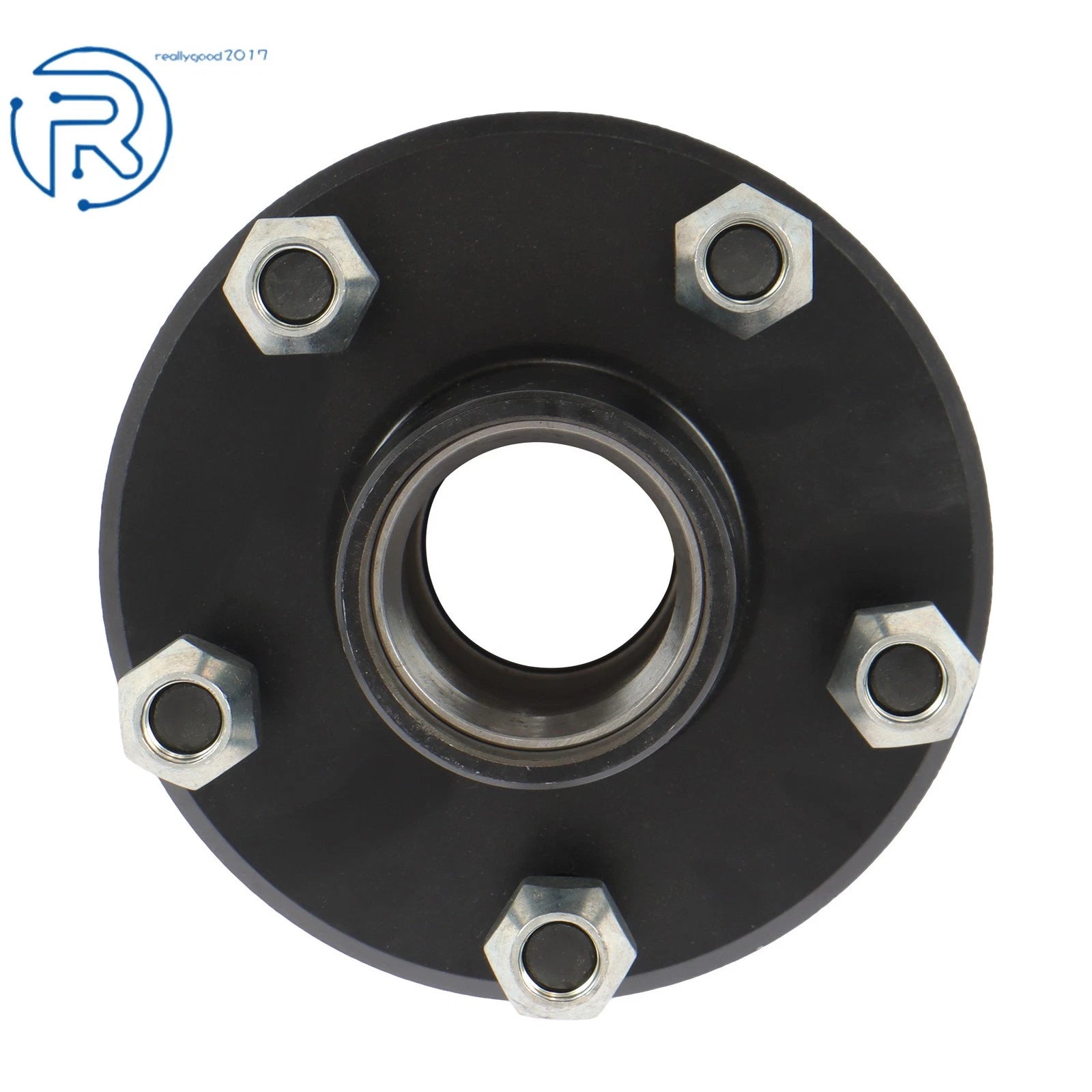 Trailer Hub Kit Assembly for BT16 (5 Bolt, 1-1/16" Round Spindle)