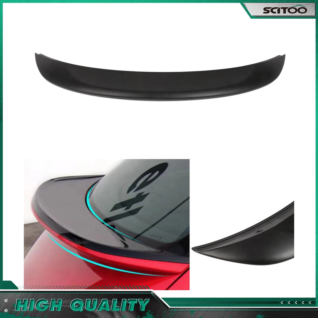 Trunk Spoiler for Volkswagen Beetle (2012–2019) Primed Black ABS