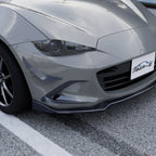 Carbon Look Front Vent Trim Fin Canards for Mazda MX-5 Miata (2016–2023)