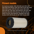 Set of 4 Engine Air Filters for Club Car Precedent Gas (2004–2016)