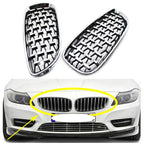 Pair of Front Chrome Grill for BMW Z4 E89 (2009–2016)