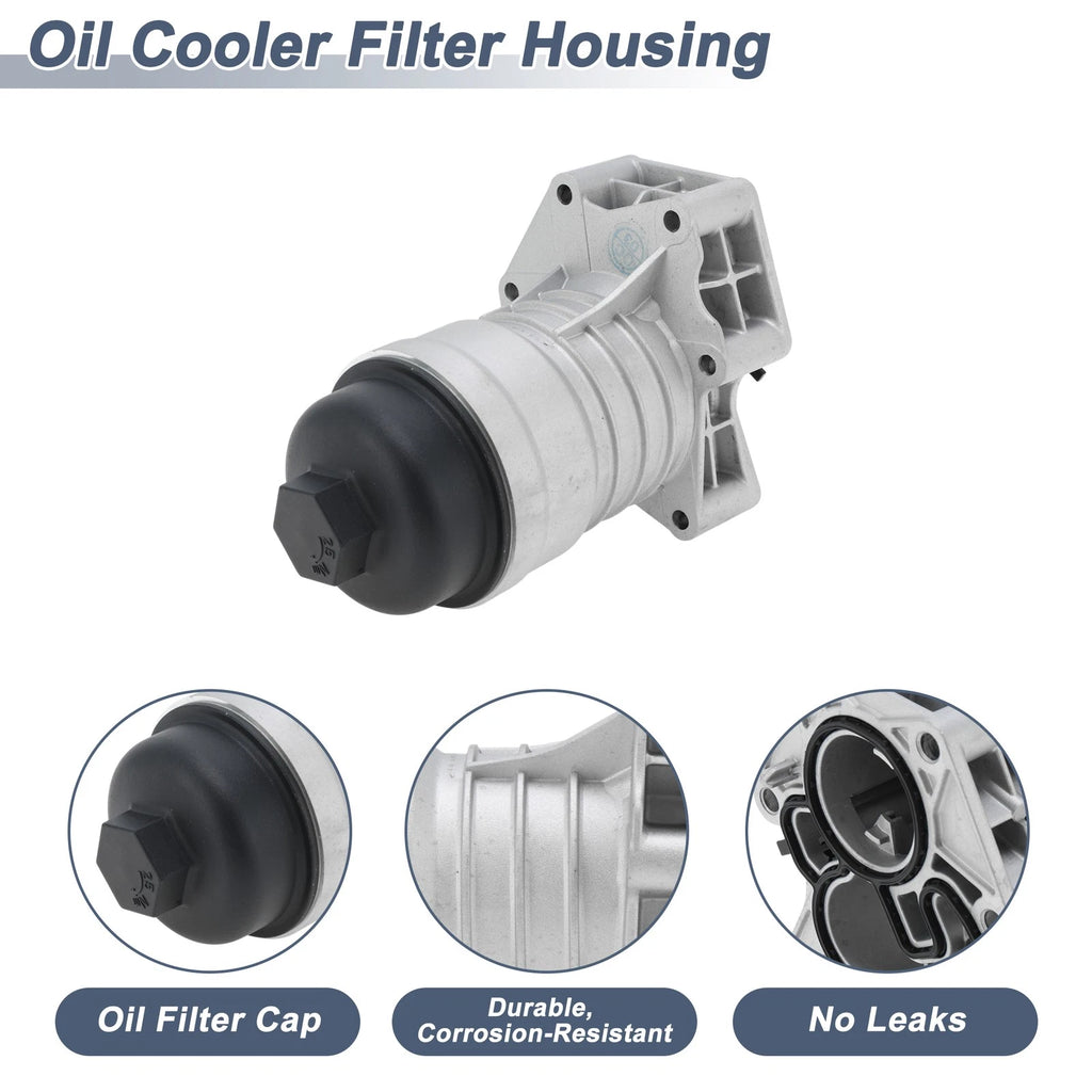 Engine Oil Filter Housing for Audi A6 Quattro (2019–2022) No. 06M115401E Set of 1
