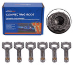 Forged EN24 I-Beam Racing Connecting Rods for BMW Z3 E36 E46 (1997–2003)