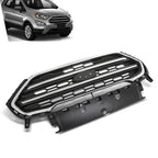 Front Bumper Upper Grille for Ford Ecosport (2018–2022) Black & Chrome