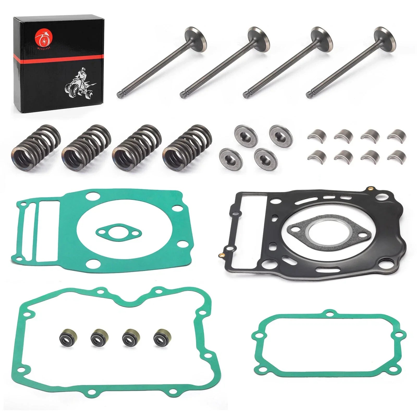 Cylinder Head Valve Gasket Kit for Polaris Sportsman Scrambler 500 (1996–2014)