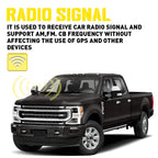 7" Short Black Antenna Mast for Toyota Tundra (2000–2020)