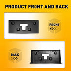 License Plate Bracket Mount Frame for Buick Encore (2017-2022) Black