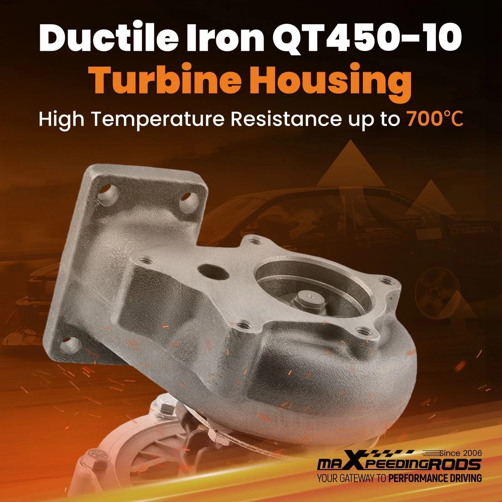 T3/T4 Turbo Manifold Kit for Honda Civic CRX Del Sol (D Series D15 D16)