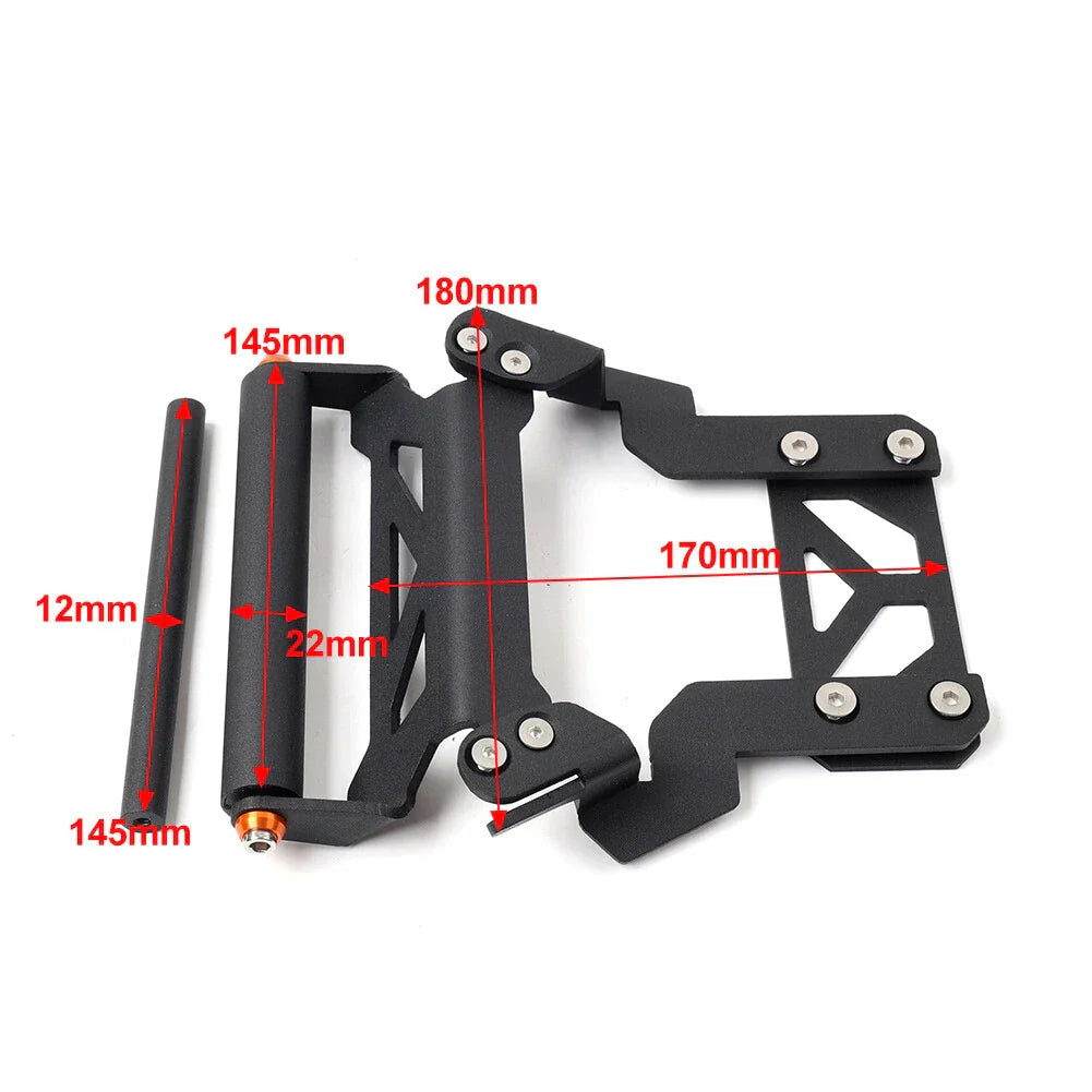12MM GPS Phone Navigation Bracket Holder for Honda Forza (2021-2023)