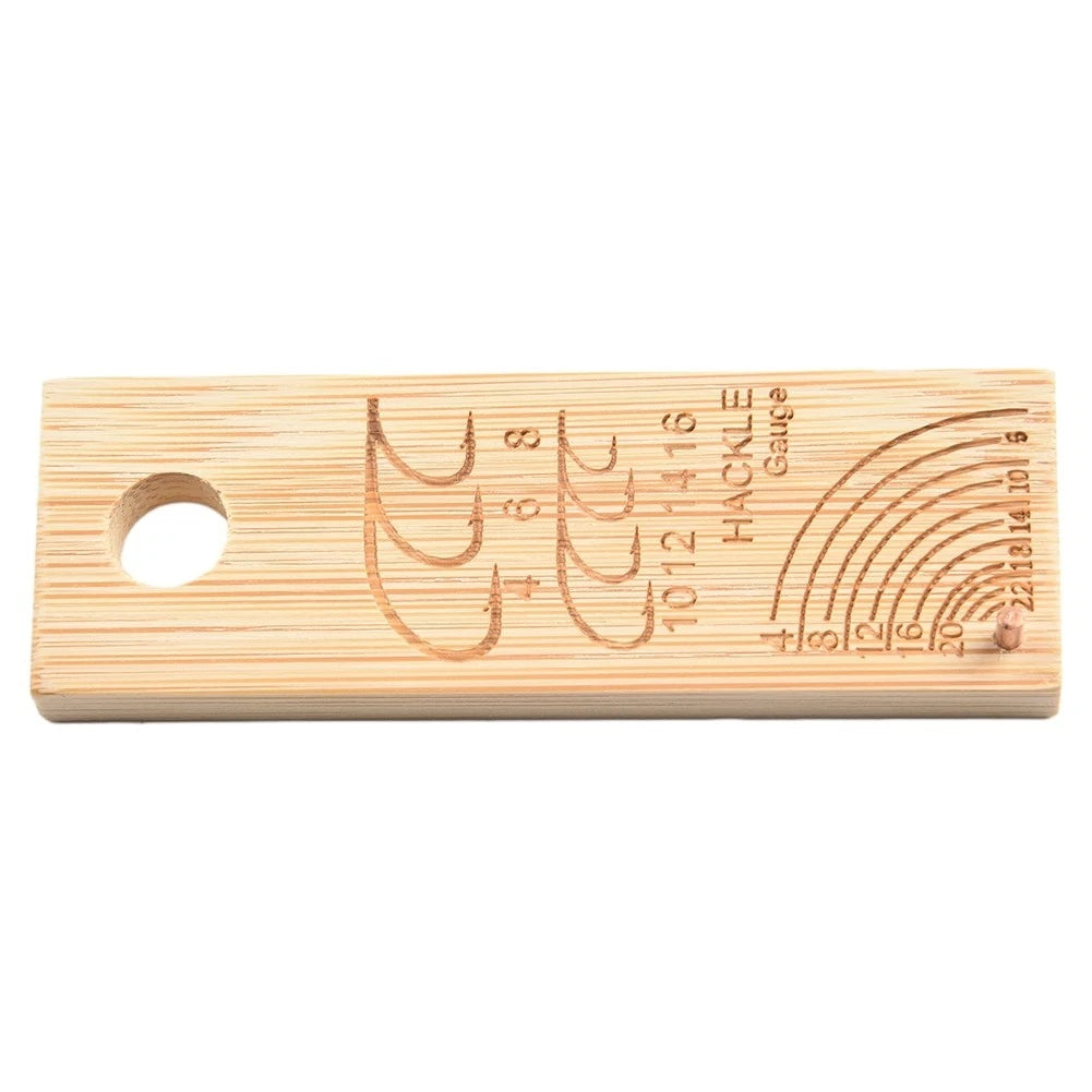 Fishing Handy Gauge Tool for Fly Measuring and Hook Accessories