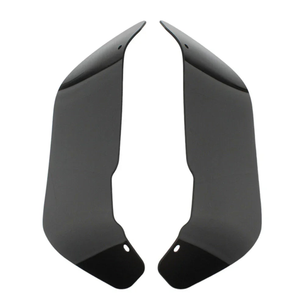Black Front Windshield Side Spoiler for Honda GL1800 (2018-2024)