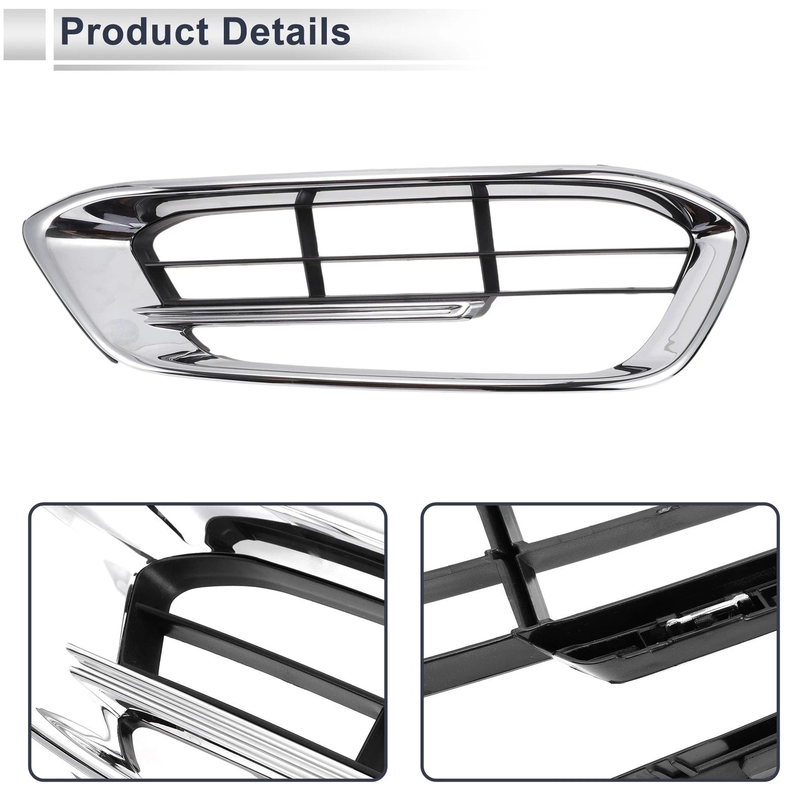 1 Pc Fog Light Grill for Ford Taurus (2015–2018) No.GR2B15A299EA