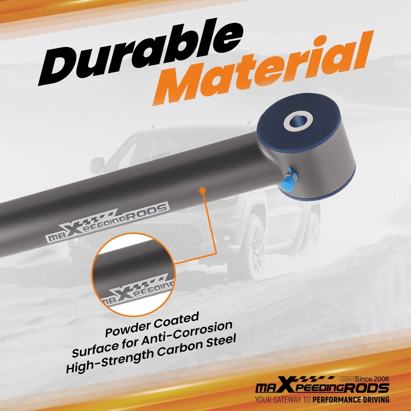2X Complete Adjustable Rear Upper Control Arm for Jeep Grand Cherokee ZJ (1993–1994)