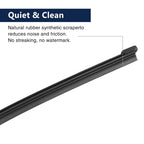 Rear Windshield Wiper Blade Arm Set 405mm for Volkswagen Multivan (2002–2017)