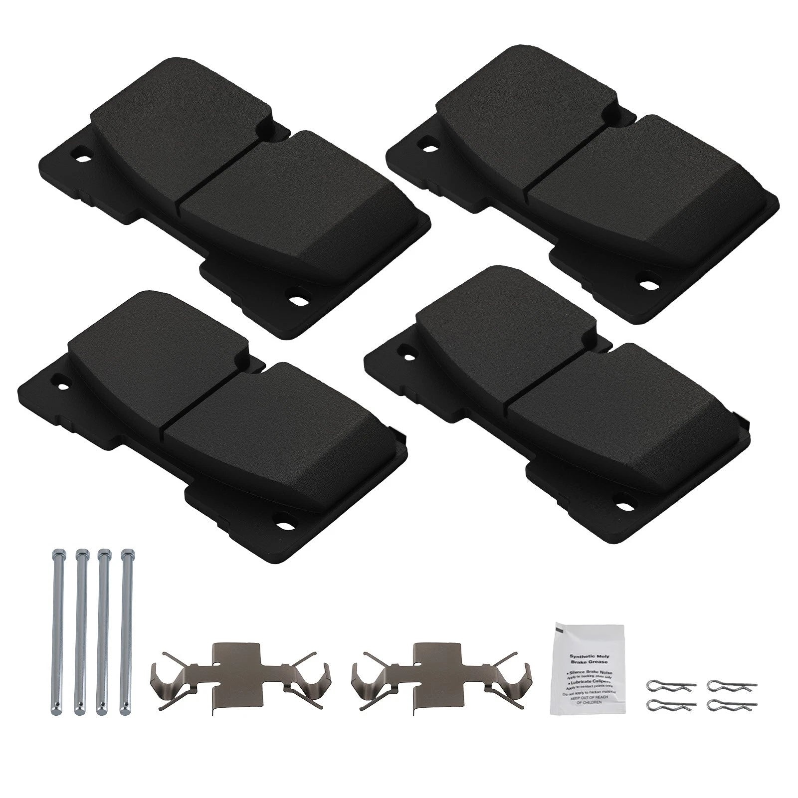 Front Brake Pads Set for GMC Yukon XL/Chevrolet Tahoe/Suburban (2021–2024) D2173
