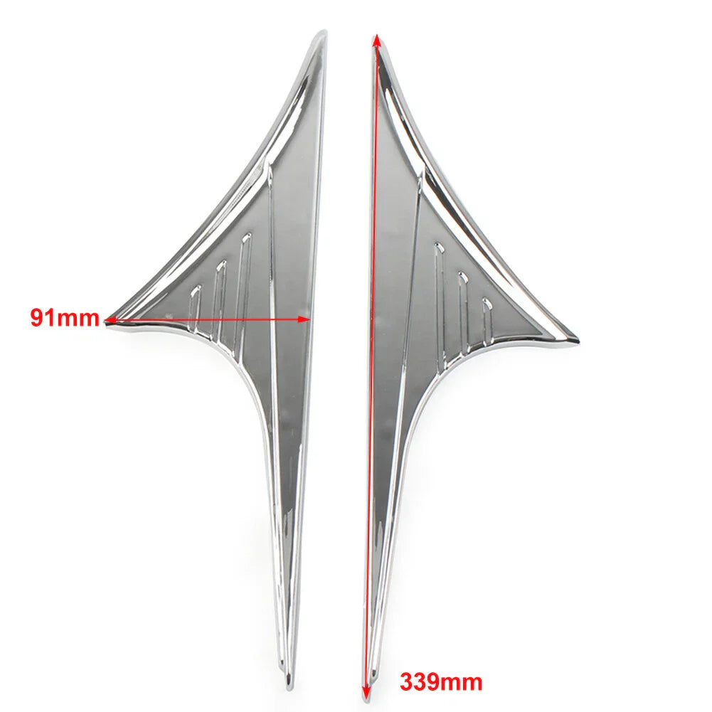 Rear Trunk Side Accents Trim for Harley Tri Glide Ultra FLHTCUTG (2014-2023)
