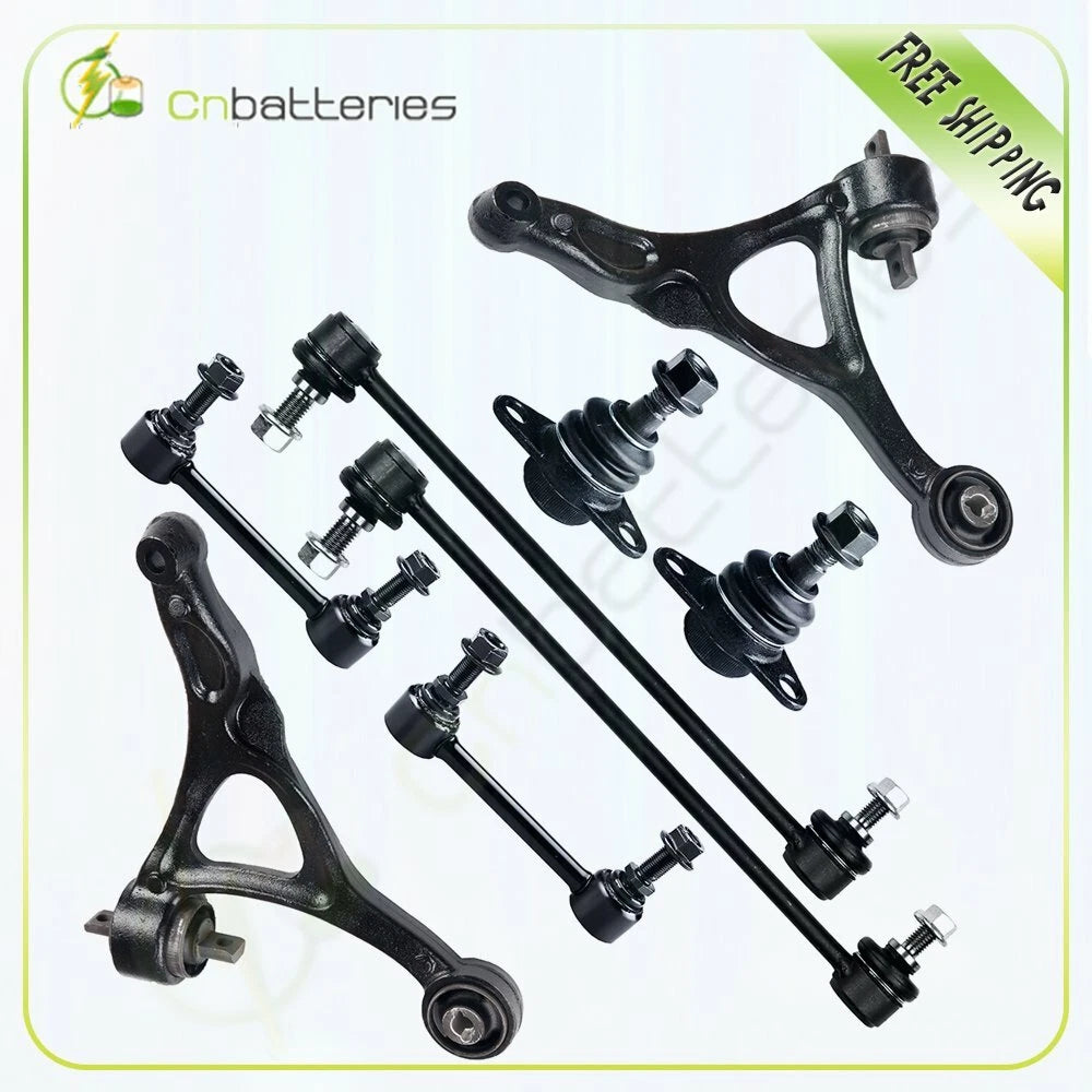 8x Front Lower Control Arms, Ball Joints, Rear Sway Bars for Volvo XC90 (2003–2011)