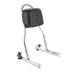 Chrome Detachable Sissy Bar Backrest for Harley Softail Fat Boy (2000-2017)