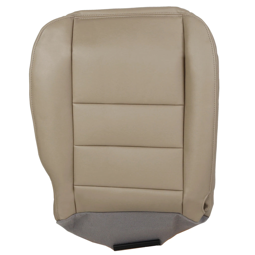 Driver Bottom Seat Cover Tan Leather for Ford F-250 F-350 Super Duty (2002–2007)