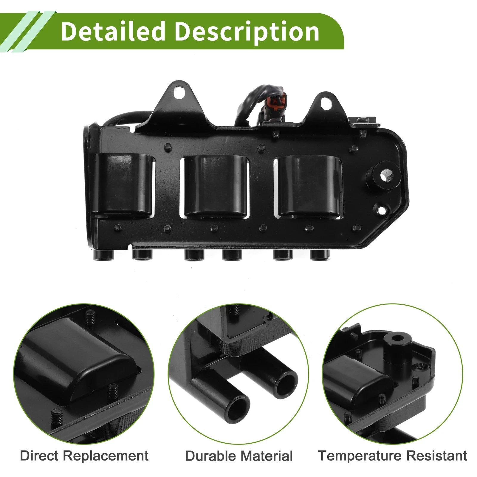 Ignition Coil Pack No. 2730137100 for Kia Optima V6 2.5L (2001–2006)