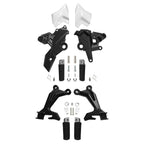 Driver & Passenger Footrests Peg Bracket for Kawasaki Ninja 650 (2017-2025)