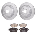 Hella Rear Rotors & Bosch QuietCast Brake Pads Kit for X166 GLS550 (2017–2019)