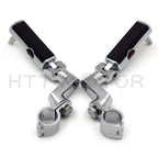 Skull Foot Pegs Chrome for Harley-Davidson Softail (1990–2023)