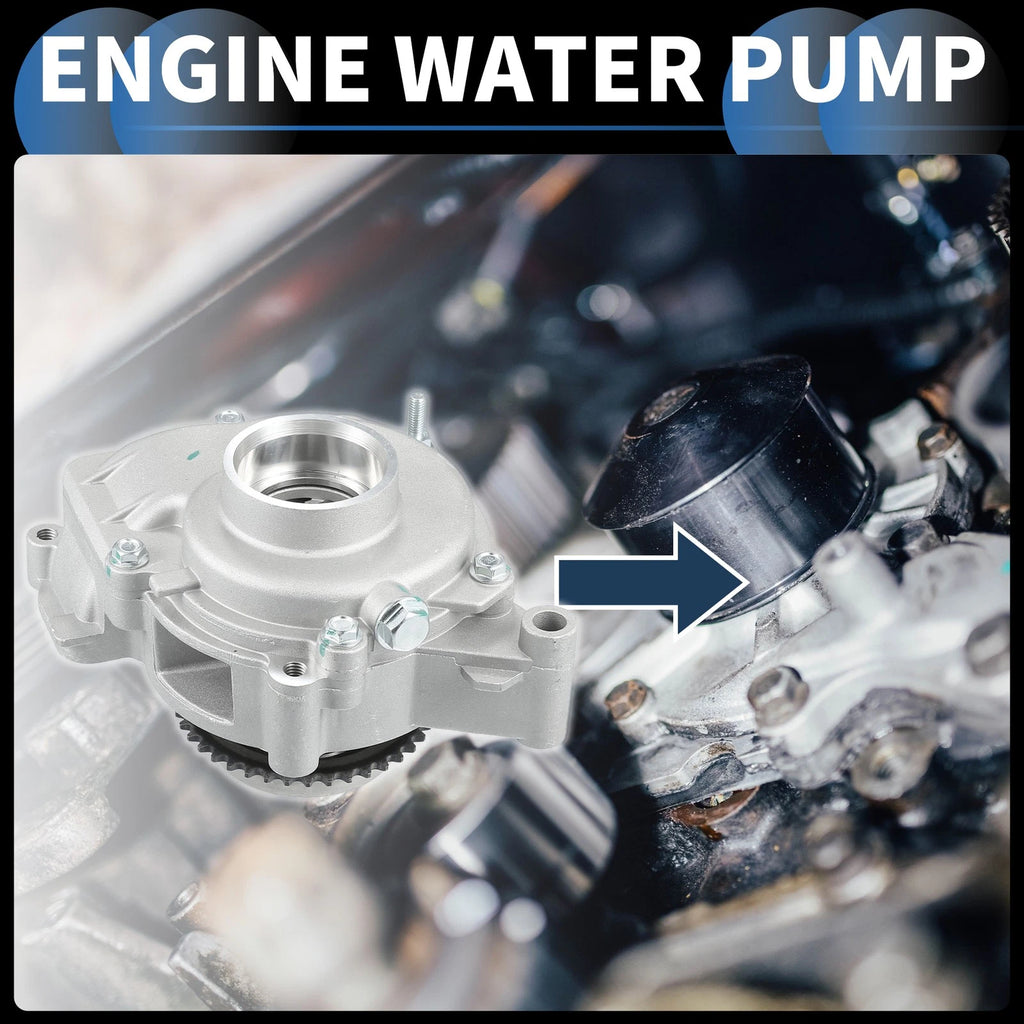 Water Pump for Chevrolet Captiva Sport (2010–2015) No. 24439798 w/ Rubber Ring Kit