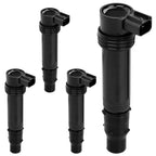 4X F6T570 Ignition Coils Pack for Kawasaki Ninja ZX-6R ZX-6RR (2003–2018)