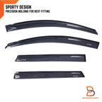 Weather Shield Window Visor Rain Guard for Nissan Pulsar C12 (2013-2022)