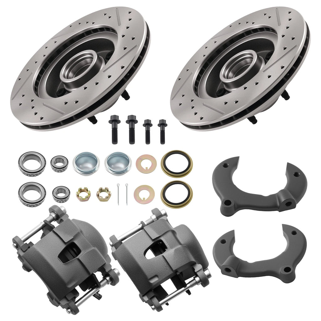 Front Disc Brake Conversion Kit for Ford Mustang II (1974–1978) 11 Inch