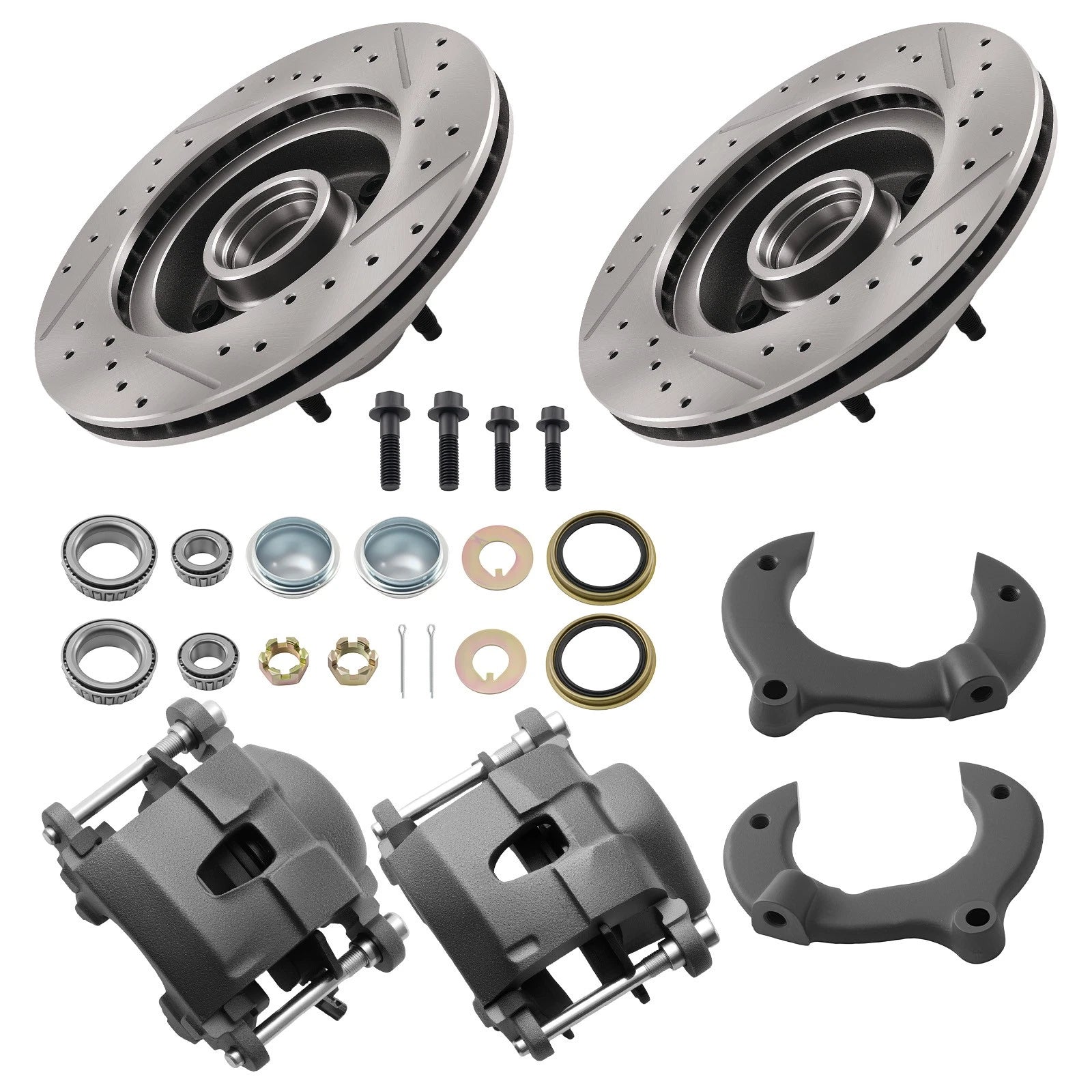 Front Disc Brake Conversion Kit for Ford Mustang II (1974–1978) 11 Inch