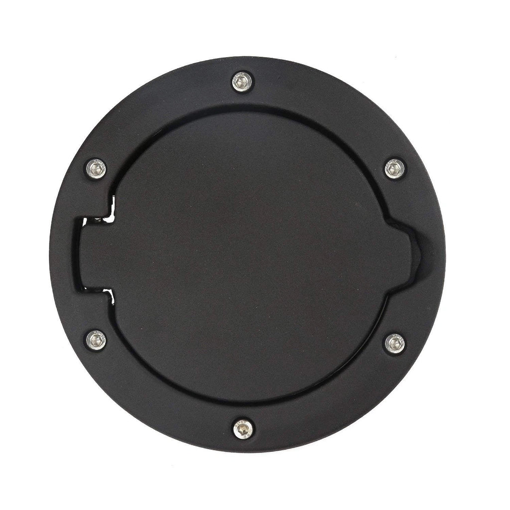 Aluminum Fuel Filler Door Gas Cap for Jeep Wrangler JK Unlimited (2007–2018)