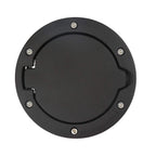 Aluminum Fuel Filler Door Gas Cap for Jeep Wrangler JK Unlimited (2007–2018)