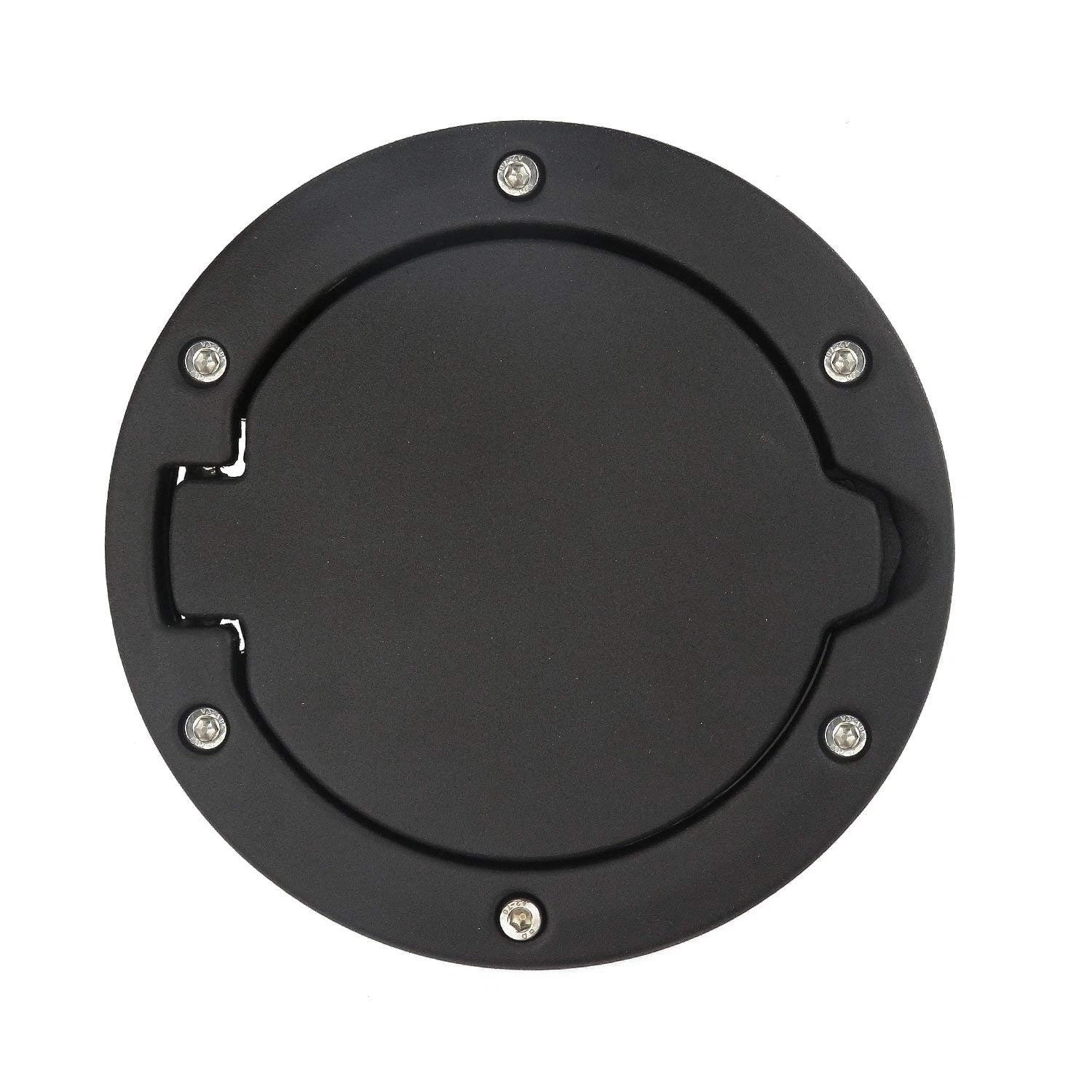 Aluminum Fuel Filler Door Gas Cap for Jeep Wrangler JK Unlimited (2007–2018)