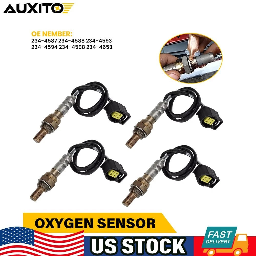 Set of 4 Oxygen O2 Sensors for Jeep Wrangler (2001–2018) 2344588