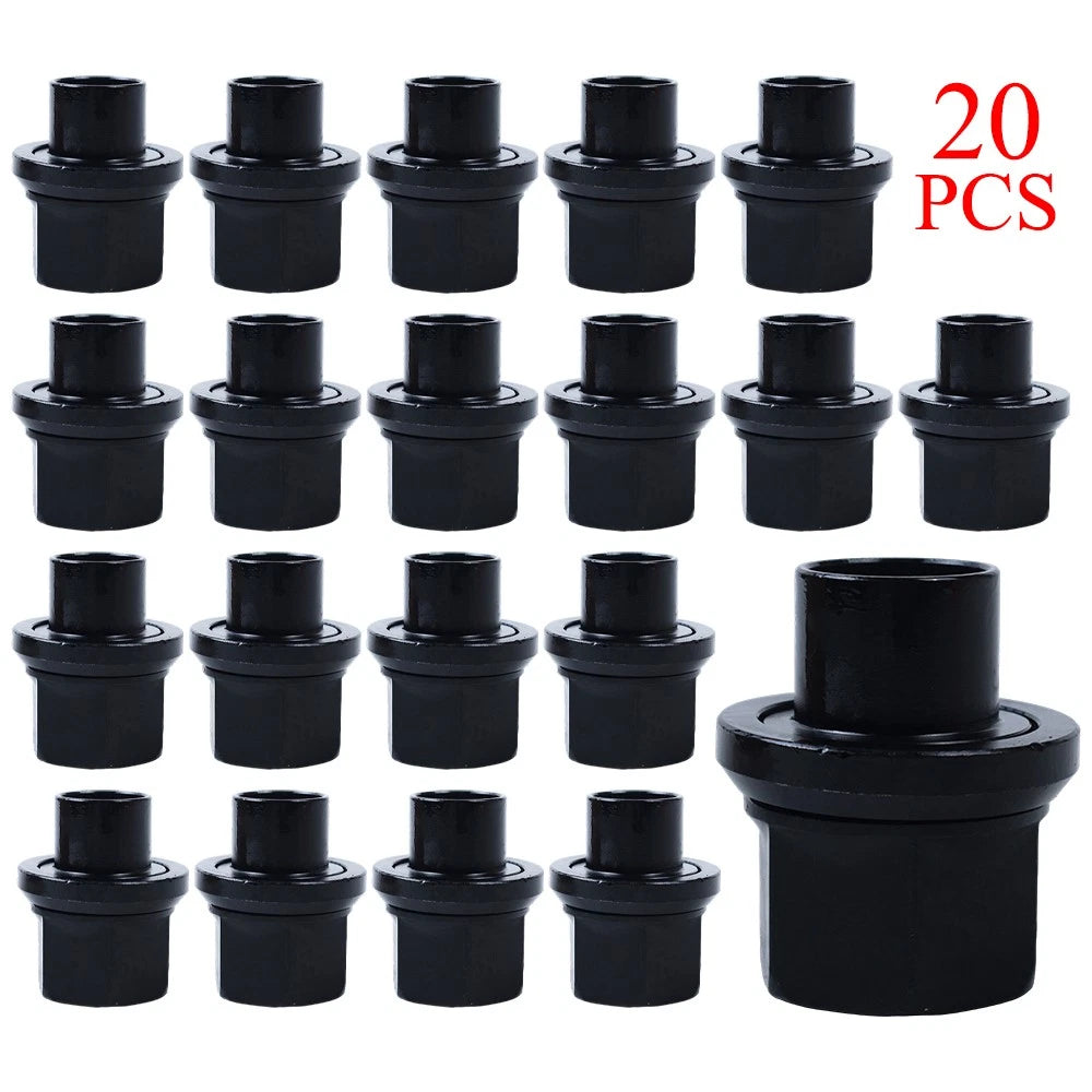 20 Pcs M22x1.5 Wheel Nuts Sleeve Nuts for