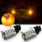 T20 7440 Amber Yellow LED Turn Signal Lights for 2-Pack (1999–2024)