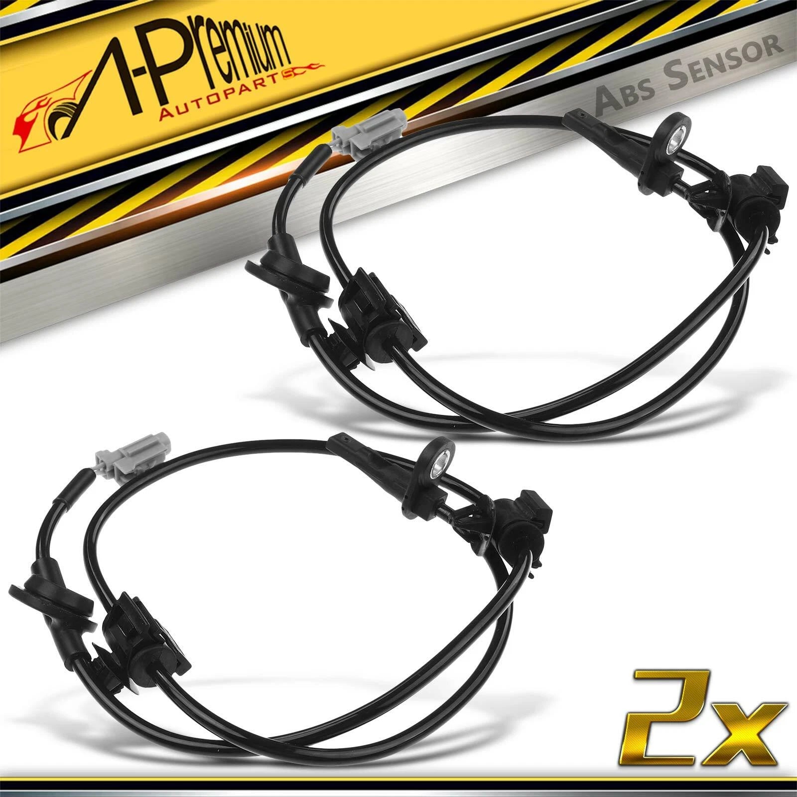 2X Front ABS Wheel Speed Sensors for Subaru Legacy (2010–2014)