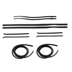Set of 10 Rubber Door Window Weatherstrip Seals for Dodge Truck D/W 150 (1980–1993)